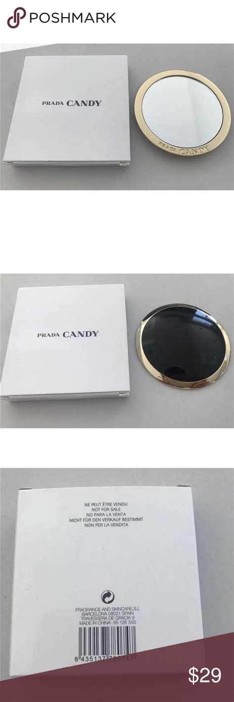 mini prada mirror|Prada Metal Compact Mirror .